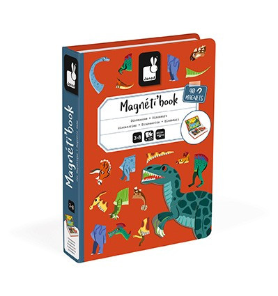 Janod Magnetická kniha Magnetibook - Dinosauři Janod Magnetická kniha Magnetibook - Dinosauři