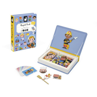 Janod Magnetická kniha Magnetibook - Povolání Janod Magnetická kniha Magnetibook - Povolání