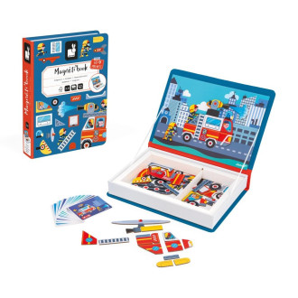 Janod Magnetická kniha Magnetibook - Požárníci Janod Magnetická kniha Magnetibook - Požárníci