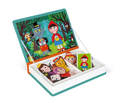 Janod Magnetická kniha Magnetibook - Rozprávky