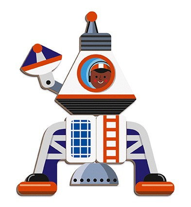 Janod Magnetická kniha Magnetibook - Vesmír