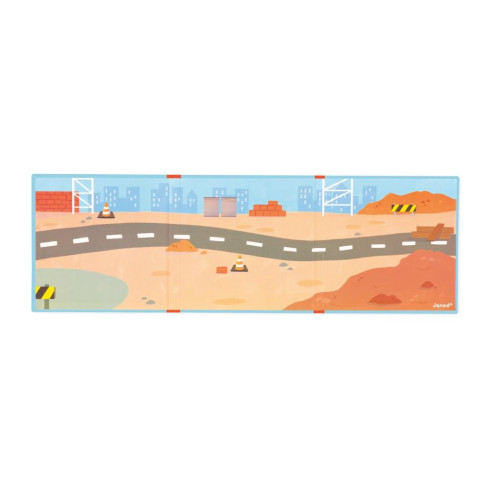 Janod Magnetická kniha Magnetistories - Na stavbe