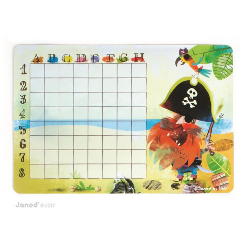 Janod Magnetická spoločenská hra - Pirátske lodičky