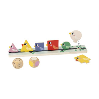 Janod Vzdělávací hra pro děti třídění - Ptáčci Didaktik Janod Vzdělávací hra pro děti třídění - Ptáčci Didaktik