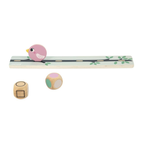 Janod Vzdělávací hra pro děti třídění - Ptáčci Didaktik