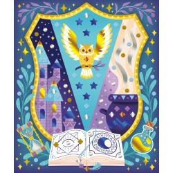 Janod XXL Kreatívna sada s aktivitami Magická škola od 7 rokov