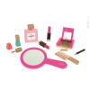 Kosmetický kufřík pro děti - Little Miss, s kosmetikou ze dřeva a 9 doplňky
