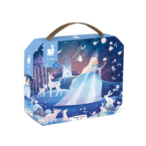 Puzzle - Ľadová kráľovná 54ks, v kufríku