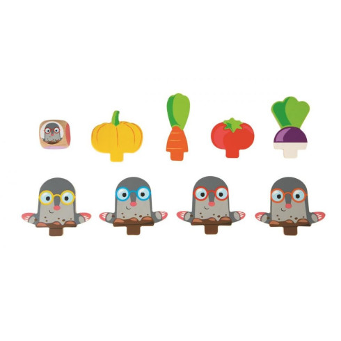 Spoločenská hra pre deti - Krtkovia