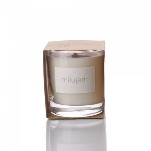 Sójová sviečka - Milujem 150g