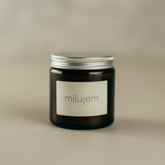 Sójová sviečka - Milujem 90g Sójová sviečka - Milujem 90g