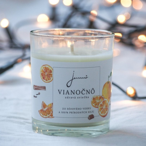 Sójová svíčka - Vánoční 150g, bez balení