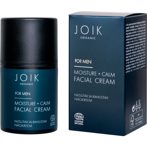 Vyživujúci pleťový krém pre mužov - For Men Moisture + Calm Facial Cream, 50ml