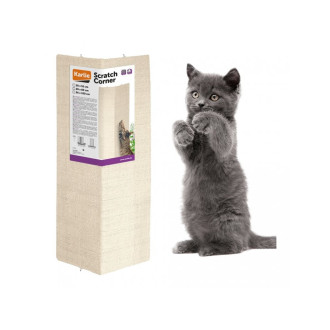 Sisalové škrabadlo rohové 28x52cm