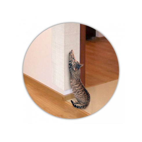 Sisalové škrabadlo rohové 28x80cm