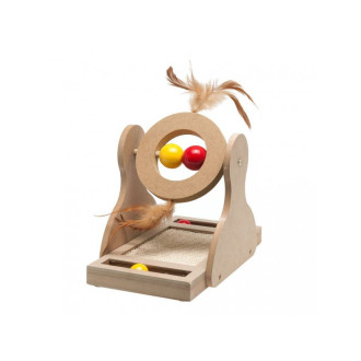 Škrabadlo pro kočky s hrou