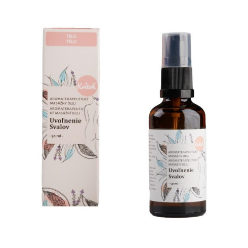 Aromaterapeutický Masážny Olej - Uvoľnenie Svalov 50ml