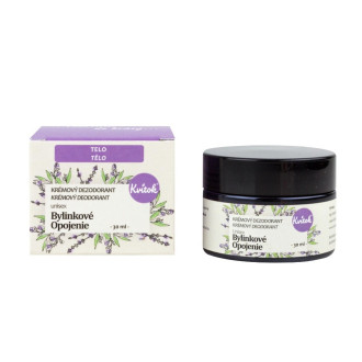 Jemný krémový dezodorant - Bylinkové opojenie 30ml