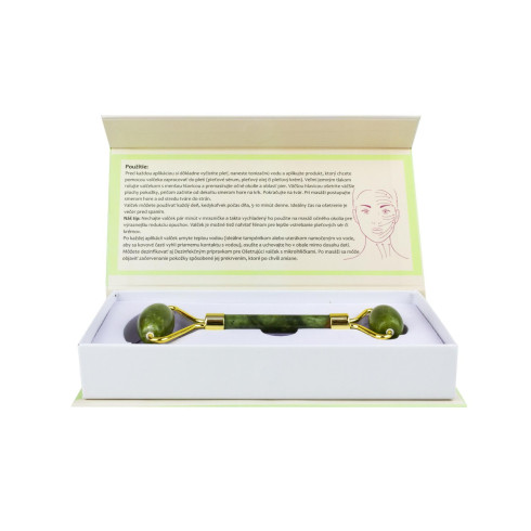 Masážní váleček Jadeit - Obličej, krk, dekolt