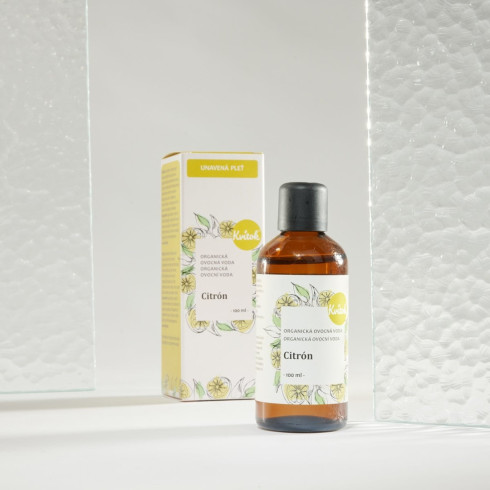 Organická ovocná voda - Citrón 30ml Organická ovocná voda - Citrón 30ml