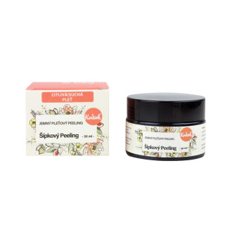 Šípkový peeling - Pro suchou a citlivou pleť 30ml Šípkový peeling - Pro suchou a citlivou pleť 30ml