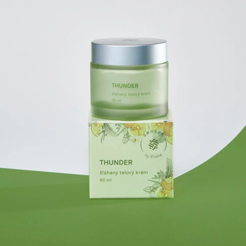 Šlehaný tělový krém Senses – Thunder 60ml