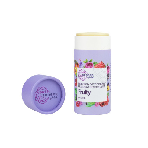 Tuhý deodorant Senses - Fruity 42ml