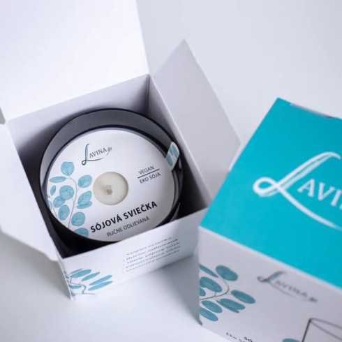 Sójová sviečka - Zvodná 130g, Biela ľalia Sójová sviečka - Zvodná 130g, Biela ľalia