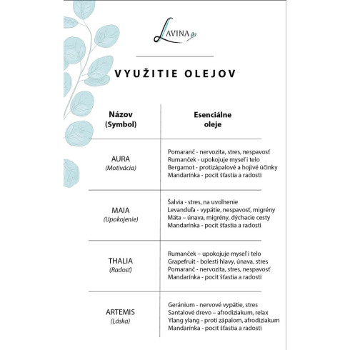 Sójová vonná dekorácia - Artemis 120g