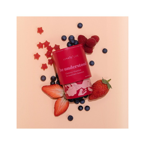 Želatinové vitamíny Be understood™ - Pro rovnováhu 60ks, lesní směs