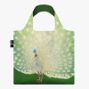 Nákupní taška LOQI Museum, Koson - Peacock Recycled Bag