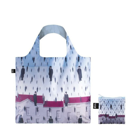 Nákupní taška LOQI Museum, Magritte - Golconda