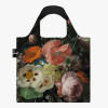 Nákupní taška LOQI, Ruysch - Still Life with Flowers on a Marble Tabletop Recycled Bag