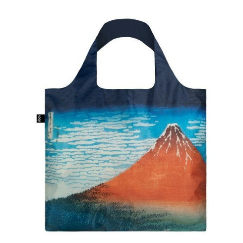 Nákupná taška Museum, Hokusai - Red Fuji, Mountains in Clear Weather