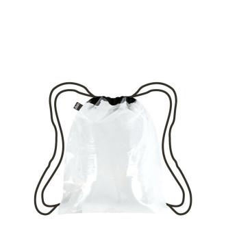Vrecko na chrbát LOQI - Transparent Vrecko na chrbát LOQI - Transparent