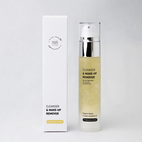 Čistiaci a odličovací gél - Cleanser & Make-up remover Acne prone skin 50ml, na aknóznu pleť 