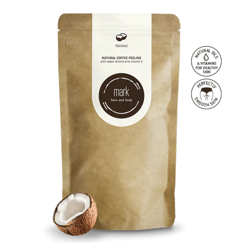 Kávový peeling - Coffee scrub Coconut 100g