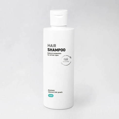 Šampon - Shampoo Rosemary 200ml, proti vypadávání vlasů ak obnově jejich růstu 