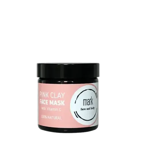 Pleťová maska - Pink clay face mask  30ml, redukce vrásek a pigmentových skvrn