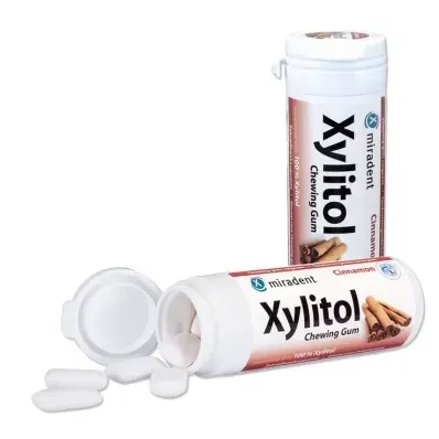 Miradent Xylitol - Žvýkačka Skořice, 30ks