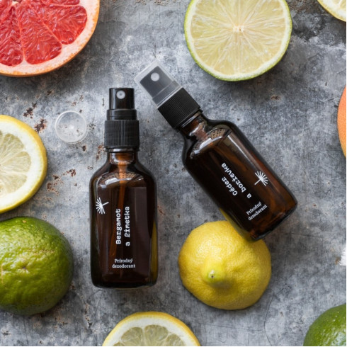 Prírodný deodorant - Bergamot a limetka 50ml