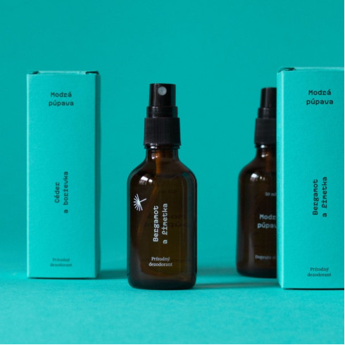 Prírodný deodorant - Bergamot a limetka 50ml