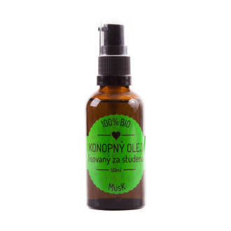 100% Bio olej - Konopný 50ml 100% Bio olej - Konopný 50ml