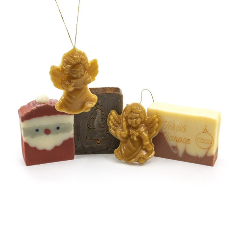 Darčeková sada - Vianočných mydiel