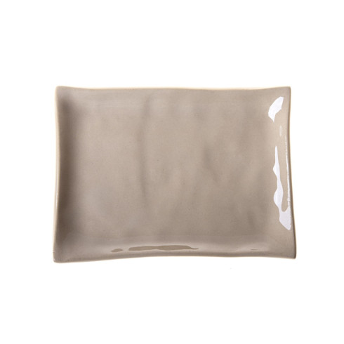 Keramická miska pod mydelničku - Prírodná