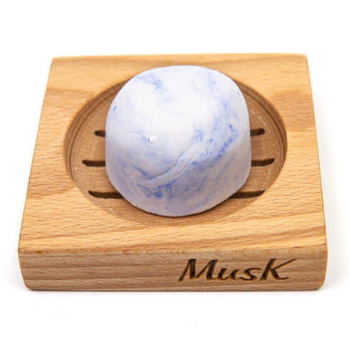 Pánský tuhý šampon - Kapitan 80g, podpora růstu vlasů, v krabičce