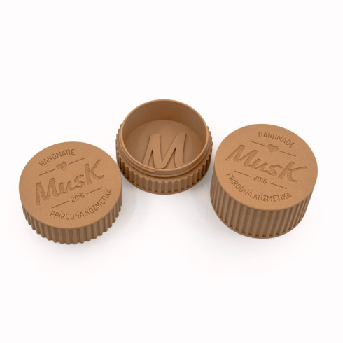 Přenoska - Cestovní dóza na tuhý šampon, Přírodní 80g