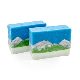 Přírodní mýdlo - Štrbské pleso 100g, bez balení Přírodní mýdlo - Štrbské pleso 100g, bez balení