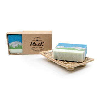 Přírodní mýdlo - Štrbské pleso 100g, v krabičce Přírodní mýdlo - Štrbské pleso 100g, v krabičce