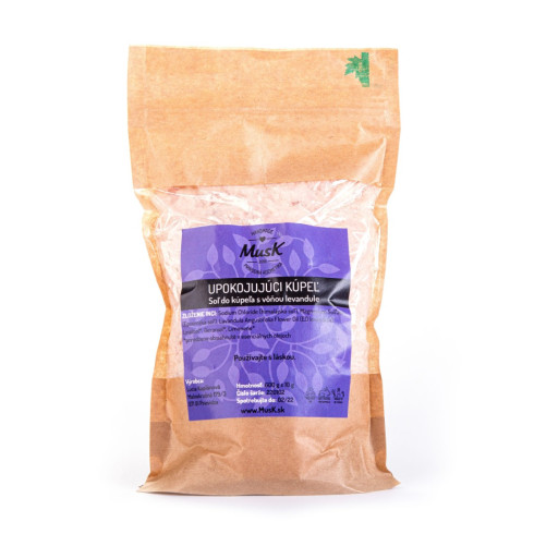 Koupelová sůl - Upokojojúci koupel 600g